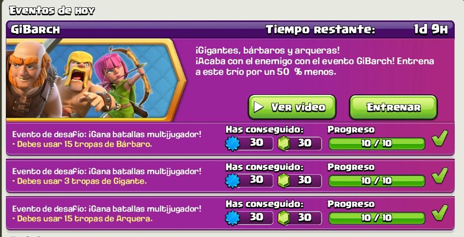 DamianMil988's tweet photo. Se termina el fin de semana, ya completastes el evento #GiBarch? Aqui una ayuda https://t.co/XyL0V97kaQ https://t.co/wFP04ldKke