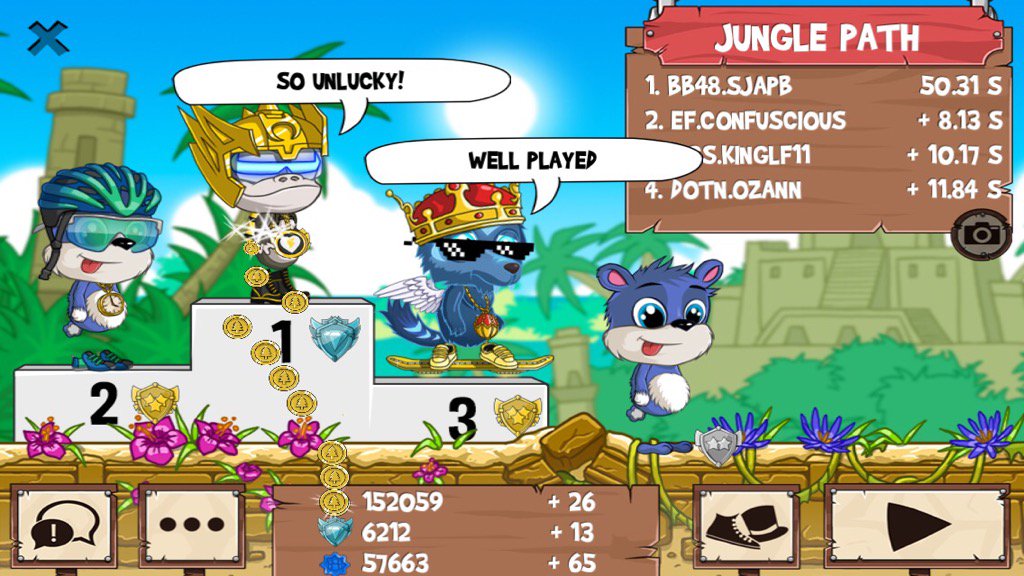 rajahizami's tweet image. Want to catch an L? #funrun2 #confuscious #KingLF11 #ozann