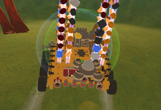 Ech2016's tweet photo. This is John Cena. I made it in TerraTech! It jumps off of hills and pile-drives its victims. https://t.co/NFOyMk5Tkv #MyTerraTech https://t.co/LV6S66lB0d