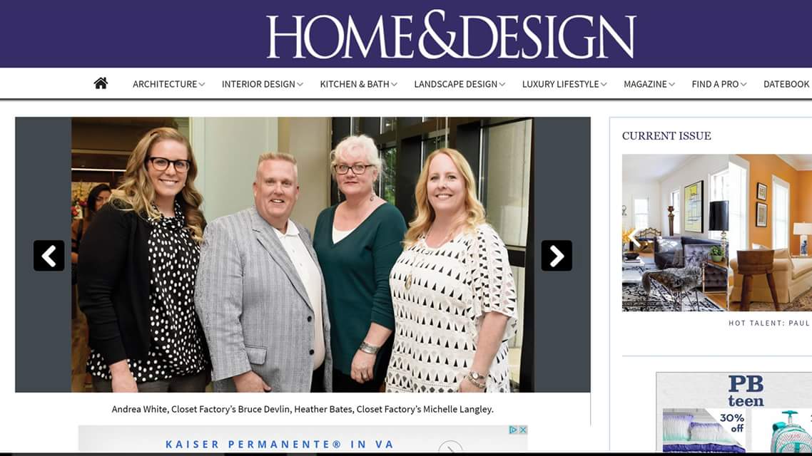 ClosetsByML's tweet photo. Picture from our Tysons Showroom Opening Party earlier this year. #ClosetFactoryDC #HomeAndDesign https://t.co/tFp8RVazfJ