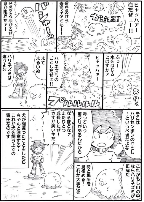 1ページ漫画まるいぬ⑩
 #まるいぬ 