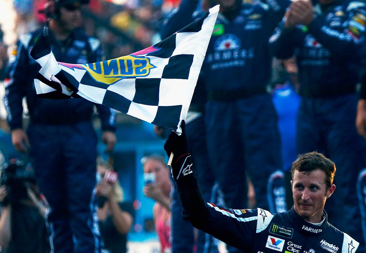 NASCAR's tweet photo. Ticket booked for the Playoffs. 🏁 https://t.co/97qcgD9LPG