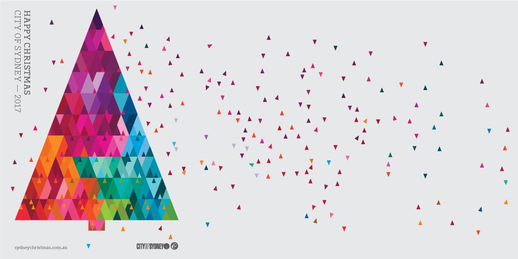 Christmas has come early. City of Sydney have decided to run the Christmas creative designed by HOLT for a fourth year.