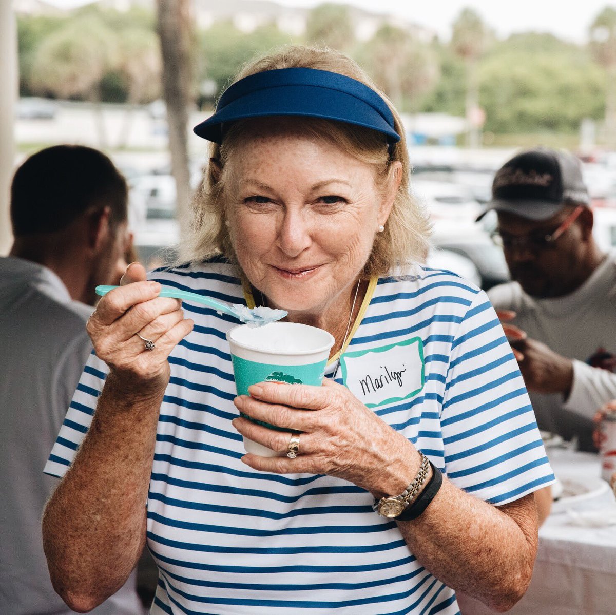 Cf_Jupiter's tweet photo. Food. Folks. Fun. 
And community. Always community. #jupiterforJesus #launchteam #augustiscoming https://t.co/LMY9fUkLle