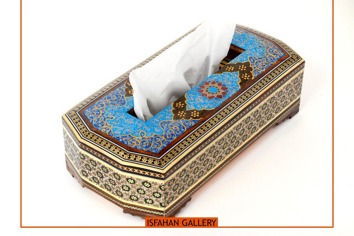 Isfahan_Gallery's tweet photo. #Isfahan_gallery_market #IR_IRAN #ISFAHAN #HANDICRAFTS

NAME: #Tissue_Box
Code: D8T

Connect:
Info@isfahangallery.com https://t.co/ejpDC5GaDU