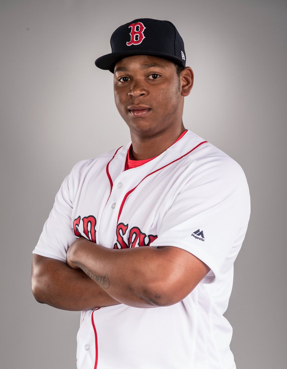 Steve_Perrault's tweet photo. Hi, my name is Rafael Devers and I'm gonna win Rookie of the Year in 2 months kid. Wait on it https://t.co/D4gJEOxNUd