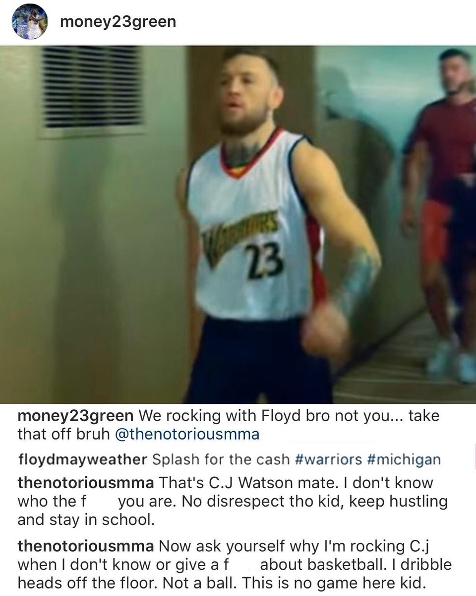 conor mcgregor cj watson