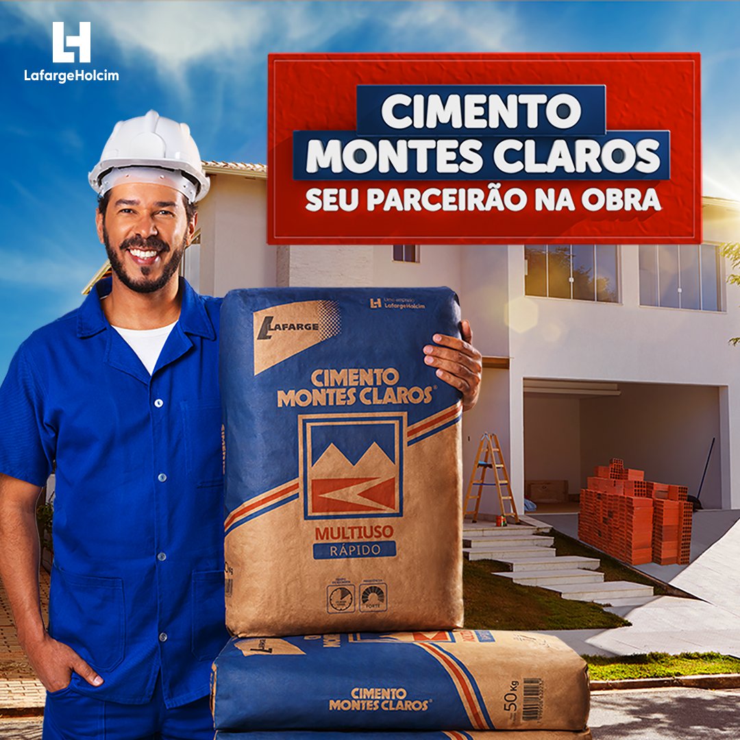 Pra não dar ruim, use cimento Montes Claros, seu parceirão na obra! 👷✌  #CimentoMontesClaros #CimentoMOC #ParceiraoNaObra