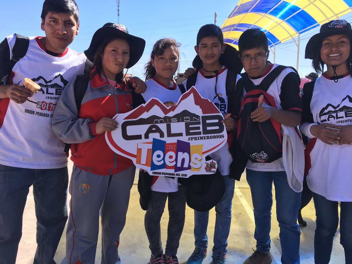 LoidaHuamani's tweet photo. Caleb teens participando en programa solidario #CalebUPSur Juliaca #MLT, #PrimeroDIOS https://t.co/OTKtzT8ZGE