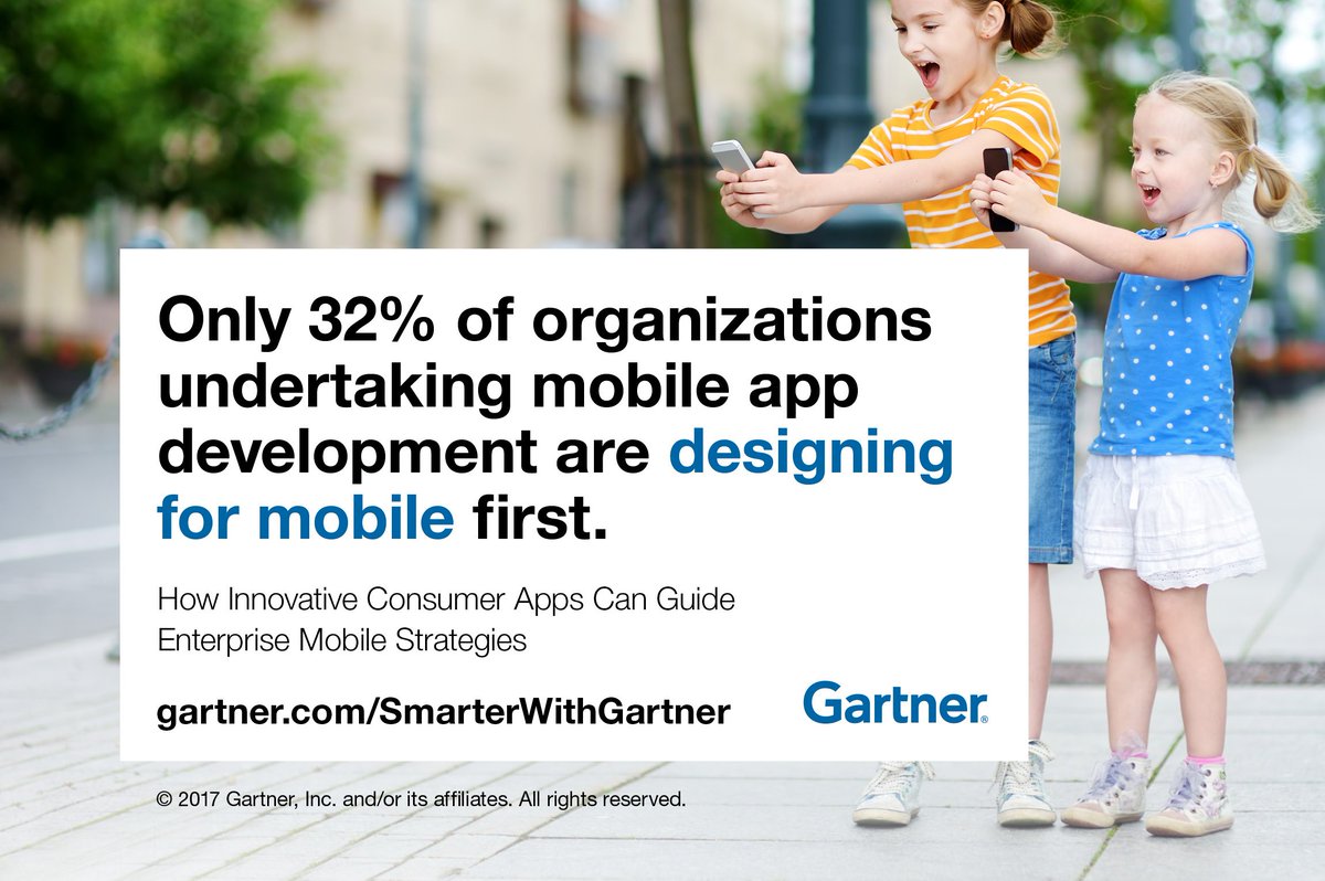 Gartner_inc's tweet photo. Gartner analyst @mobilegourmet explains how enterprises can learn from consumer mobile apps: https://t.co/5KHlkgIzIf #GartnerAADI https://t.co/8lZDNhJCup