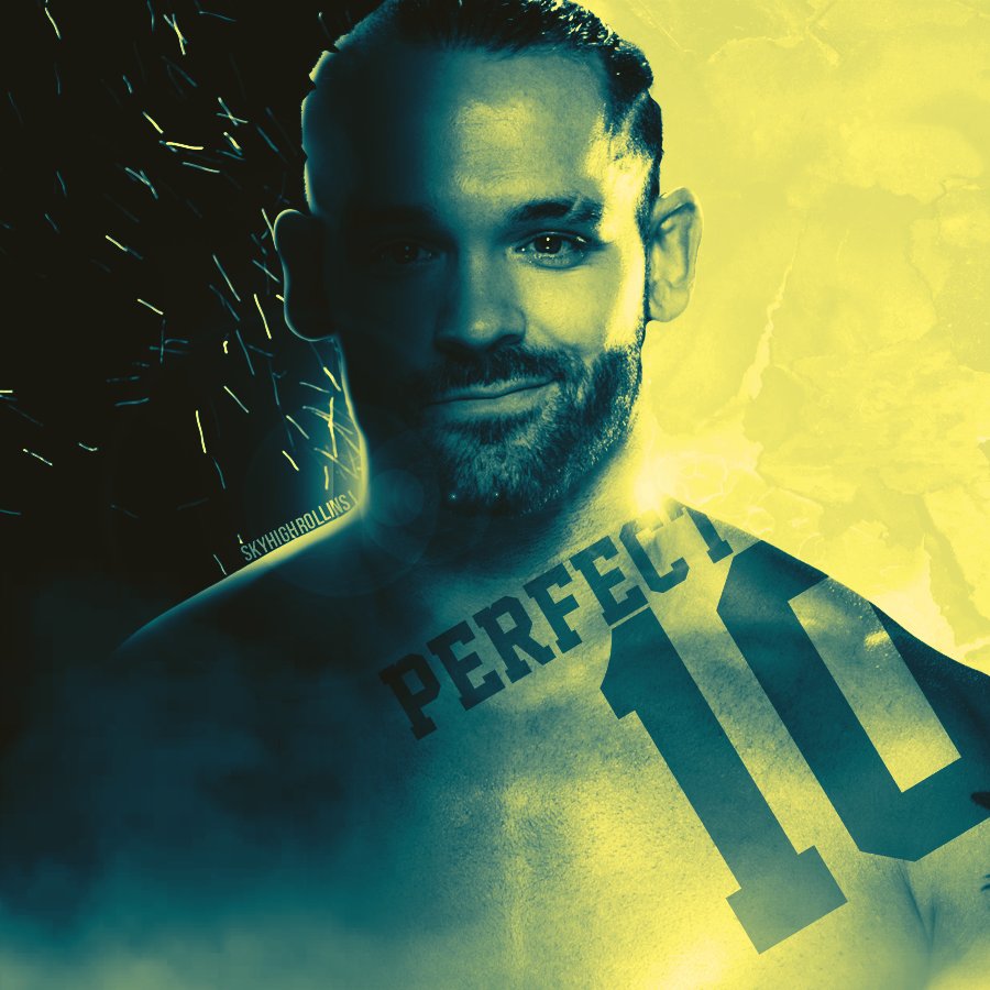 _SkyHighRollins's tweet photo. Perfect 10. @WWEDillinger #PushTye #wwefanart https://t.co/CJIBpmiIZl