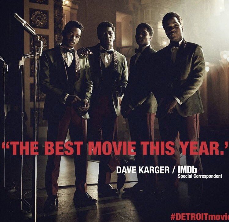 Leon Thomas On Twitter Some Reviews Came In Today Detroitmovie