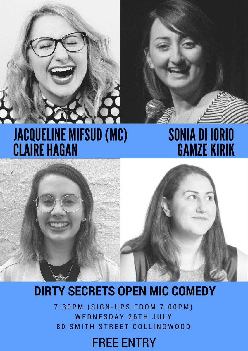 Dirty Secrets Comedy tweet media