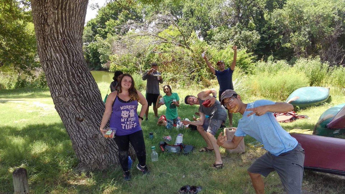 untopc's tweet photo. Here a few photos from our Day Canoe trip! We love taking people outside! #UNT #UNTOPC https://t.co/KuxkamUYlf
