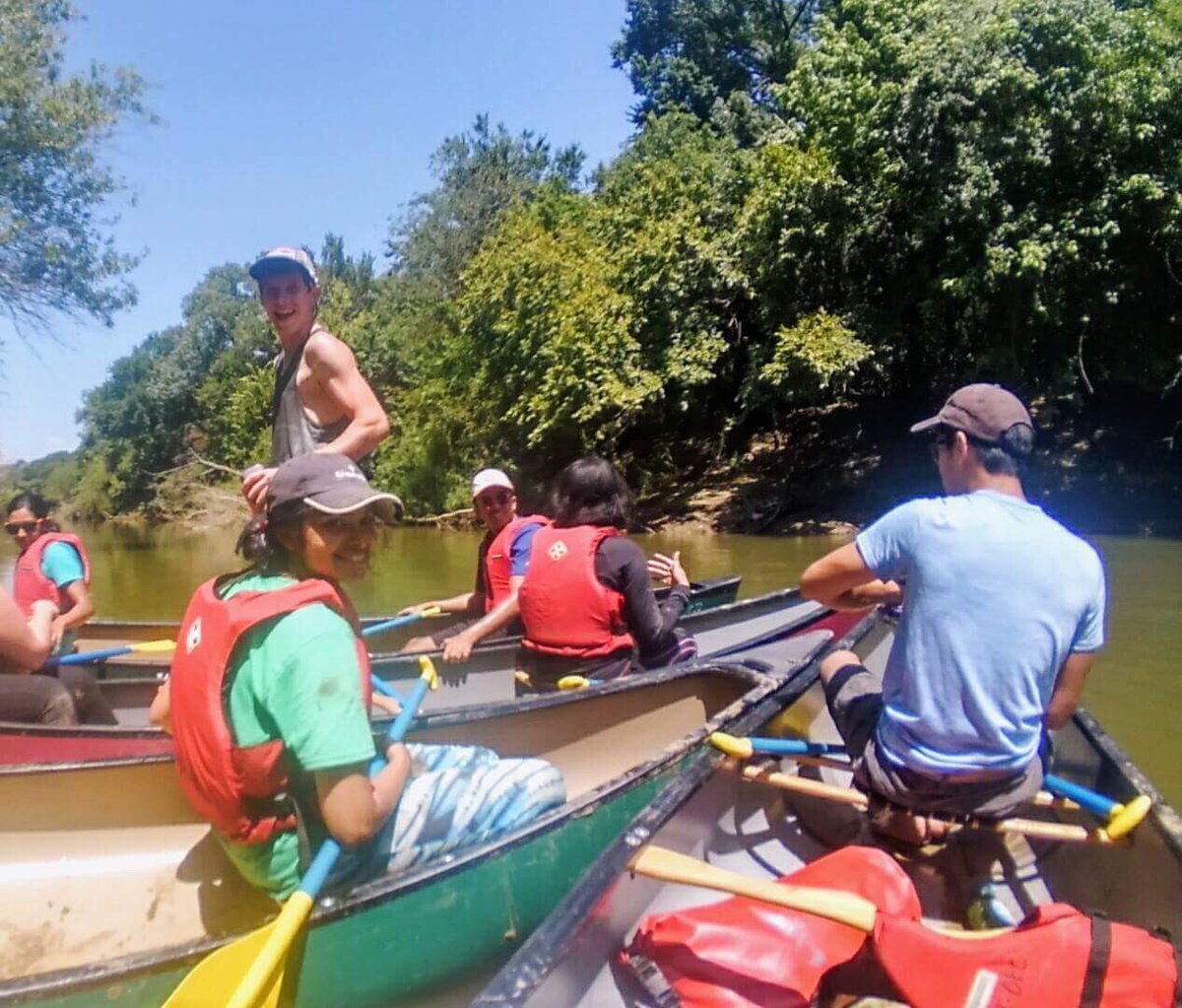 untopc's tweet photo. Here a few photos from our Day Canoe trip! We love taking people outside! #UNT #UNTOPC https://t.co/KuxkamUYlf