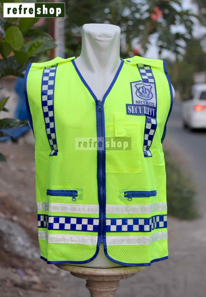 refreshop's tweet image. Rompi Security dengan kode RPHSC202KHR ini bisa Anda dapatkan di #refreshop dengan diskon bila jumlah besar #rompisecurity #rompisatpam