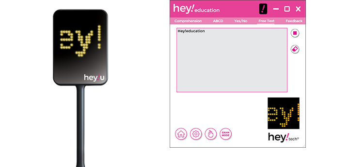 heytech_en's tweet photo. #Students can write the answer to an open question. With #HeyU, same responses will be shown in the same colour 🔴🔵⚫⚪ https://t.co/gV0Tc9JmWQ