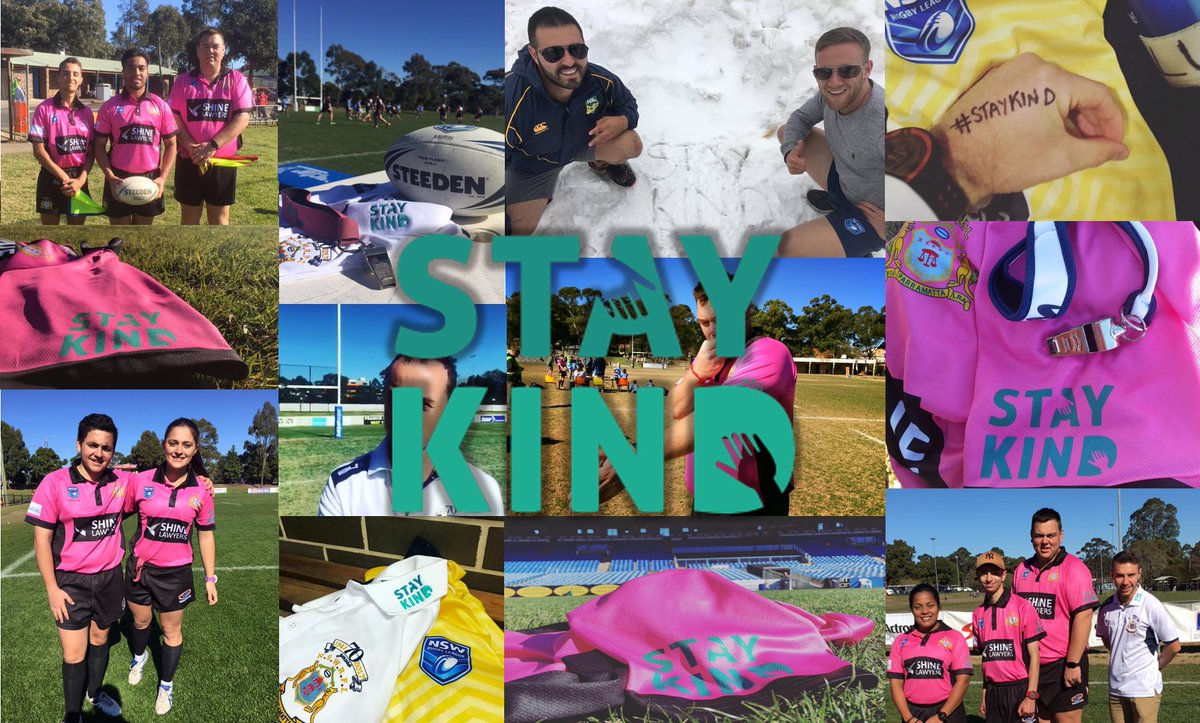 There was one clear message from Parramatta Referees around the grounds on the weekend. 

STAY KIND

#staykind @TKYFdn <a href="/nswrlra/">NSWRL Referees Assoc</a>