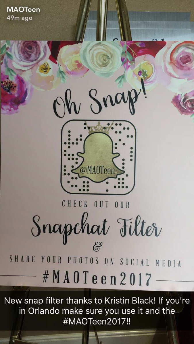 sociallightdes's tweet photo. Follow @maoteen on #Snapchat to see all the #CustomGeofilters this week! 🎡🍭👑
#MAOTeen #MissAmerica #OutstandingTeen #Orlando #SnaptagDesigns https://t.co/A6ytDF4OTs