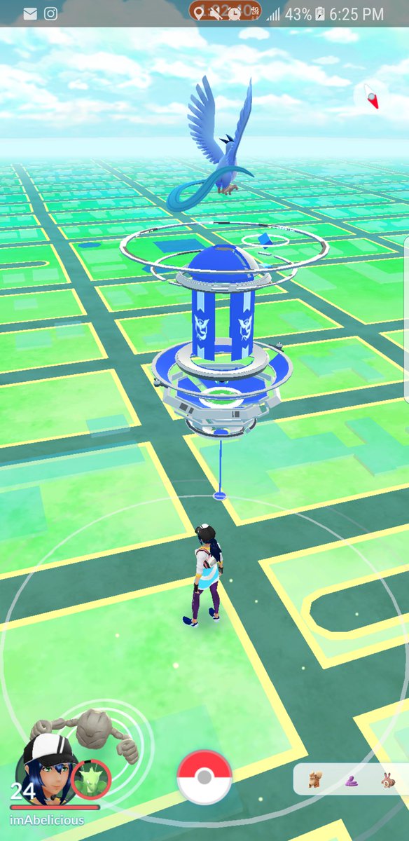 RGVPokemonGo's tweet photo. Articuno at hamburger king on university in edinburg! #PokemonGoRGV #RGV #PokemonGo https://t.co/4TQLE8S4QO