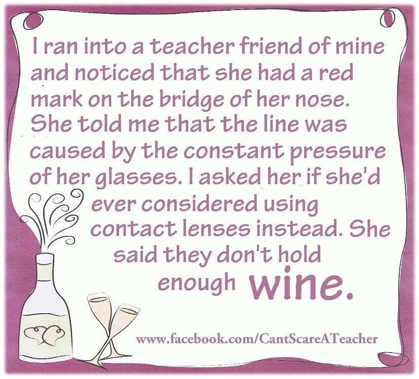 BeattieClass's tweet photo. 🍷😂 Couldn't resist! #wine #winelife #teacherfun #teacheronholiday #teachervacation #teacherhumor #MrsBeattiesClass… https://t.co/qEgmTuiyBk https://t.co/MH0kI2pCTB