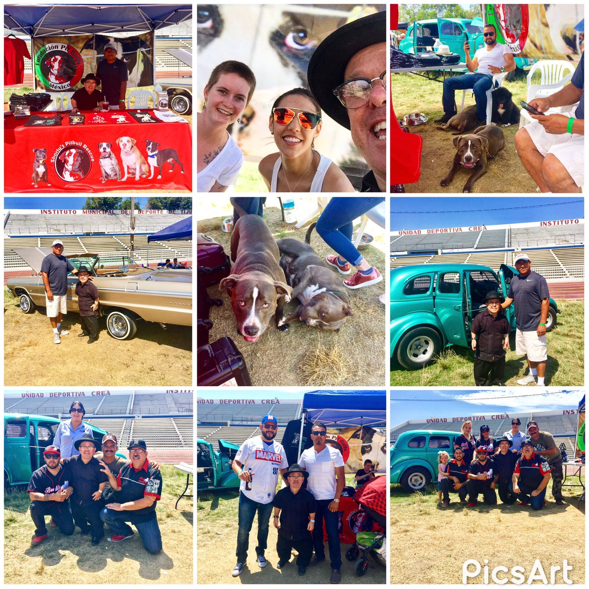 ShortyRossi's tweet photo. #goodtimes #goodpeople #bullyshow #tijuana. Thanks to Pony and Letty. #shortyrossi #pitboss #pitbull #mexico https://t.co/1mjbfgpzbK