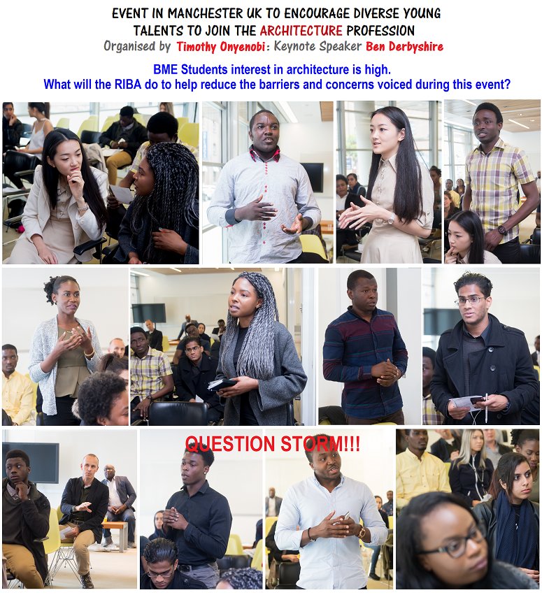 Timothy_Ony's tweet photo. At event, Arch student exposes high depression statistics - another cancelled due 2 depression; &amp; I had 2 do some persuasion. Can RIBA help? https://t.co/auhaFQ18Uj