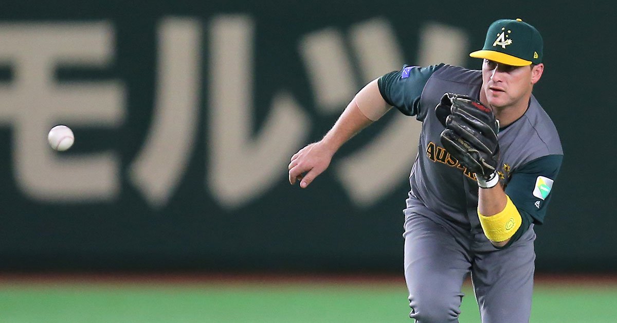 baseballcomau's tweet photo. As the #MLBAAP gets underway this week, we caught up with Brad Harman about his time in the program! READ: https://t.co/pRvEXuCnXV https://t.co/GusSvMD9xa