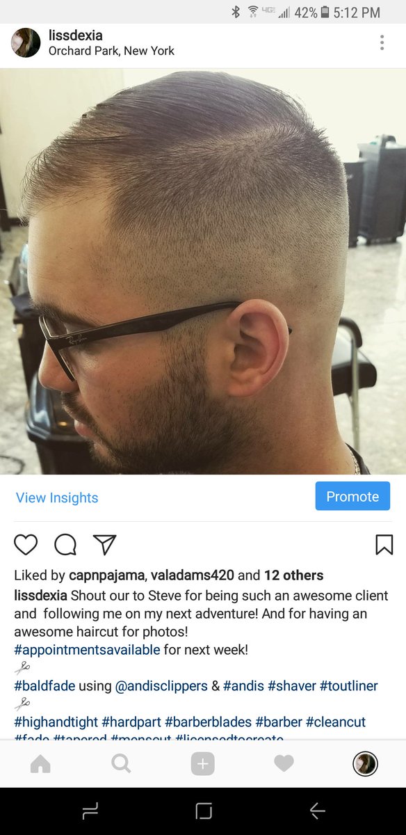 Felicity_716's tweet photo. #appointmentsavailable this week! ✂ #buffalobarber #buffalohair #andis #baldfade https://t.co/KoFKGR4GEe