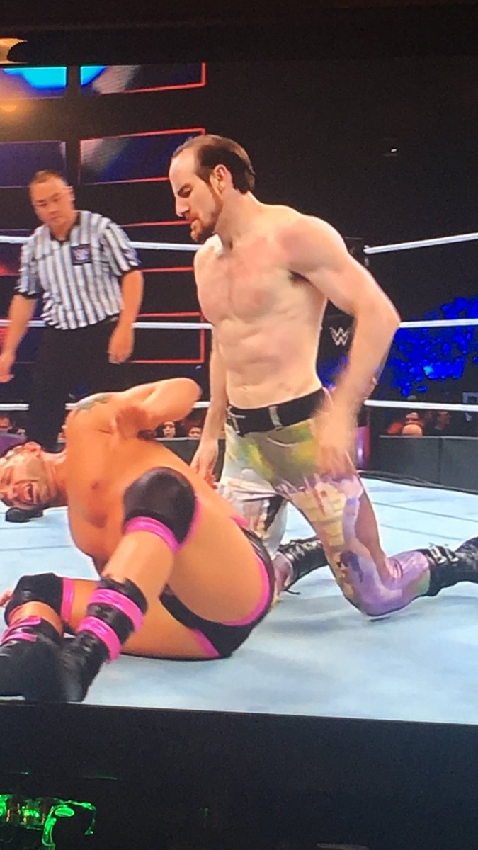 jjslamcast's tweet photo. @WWEDramaKing has more hair on his body than he does on his head........
#Battleground #WWE https://t.co/jL0hyHeHjj