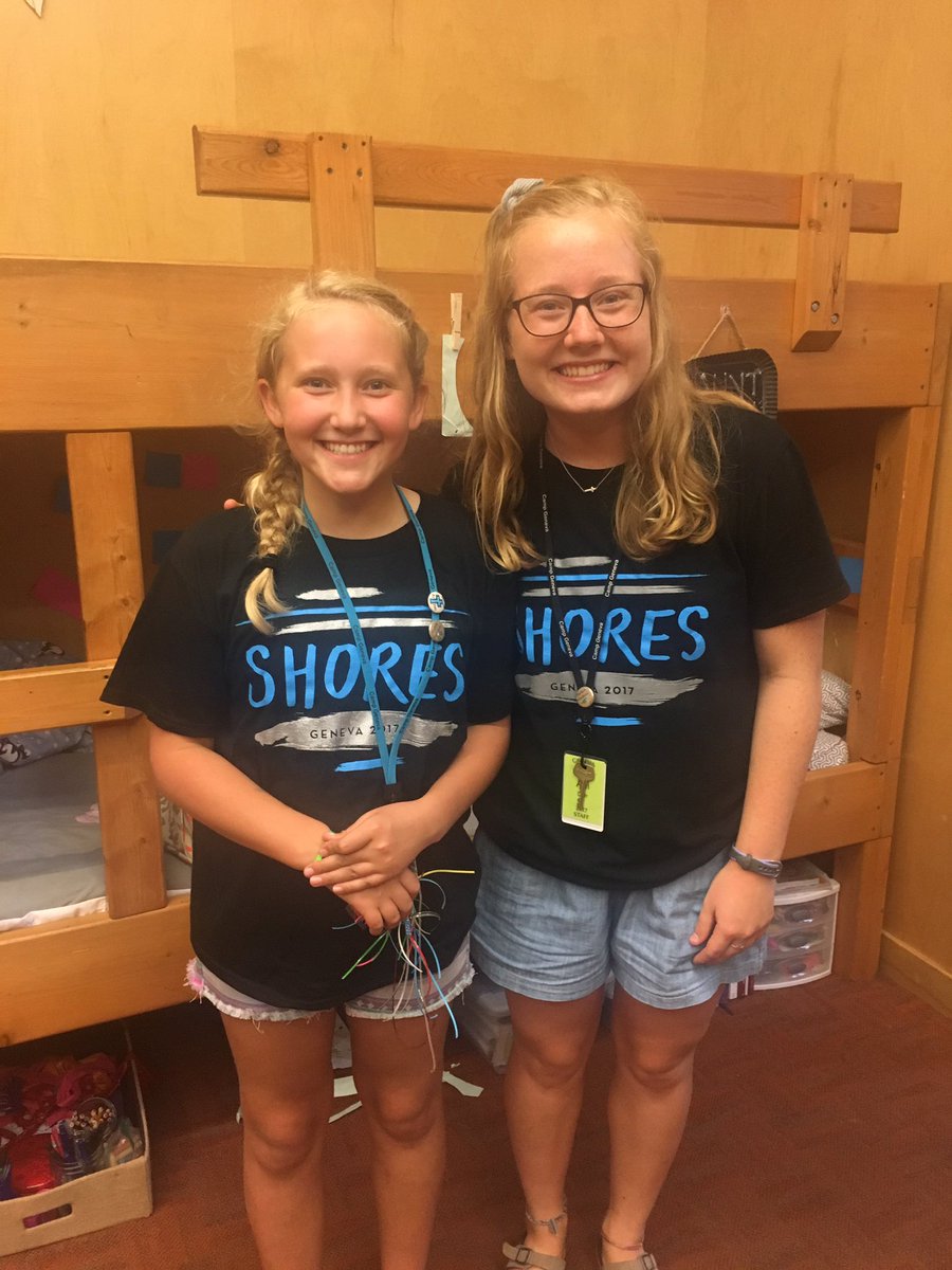 gowestruiter's tweet photo. @BigCowboy22 
Our daughter was so happy to have Aunt Alli at Camp Geneva last week!  What a great girl! https://t.co/Xw9MdgiwJD