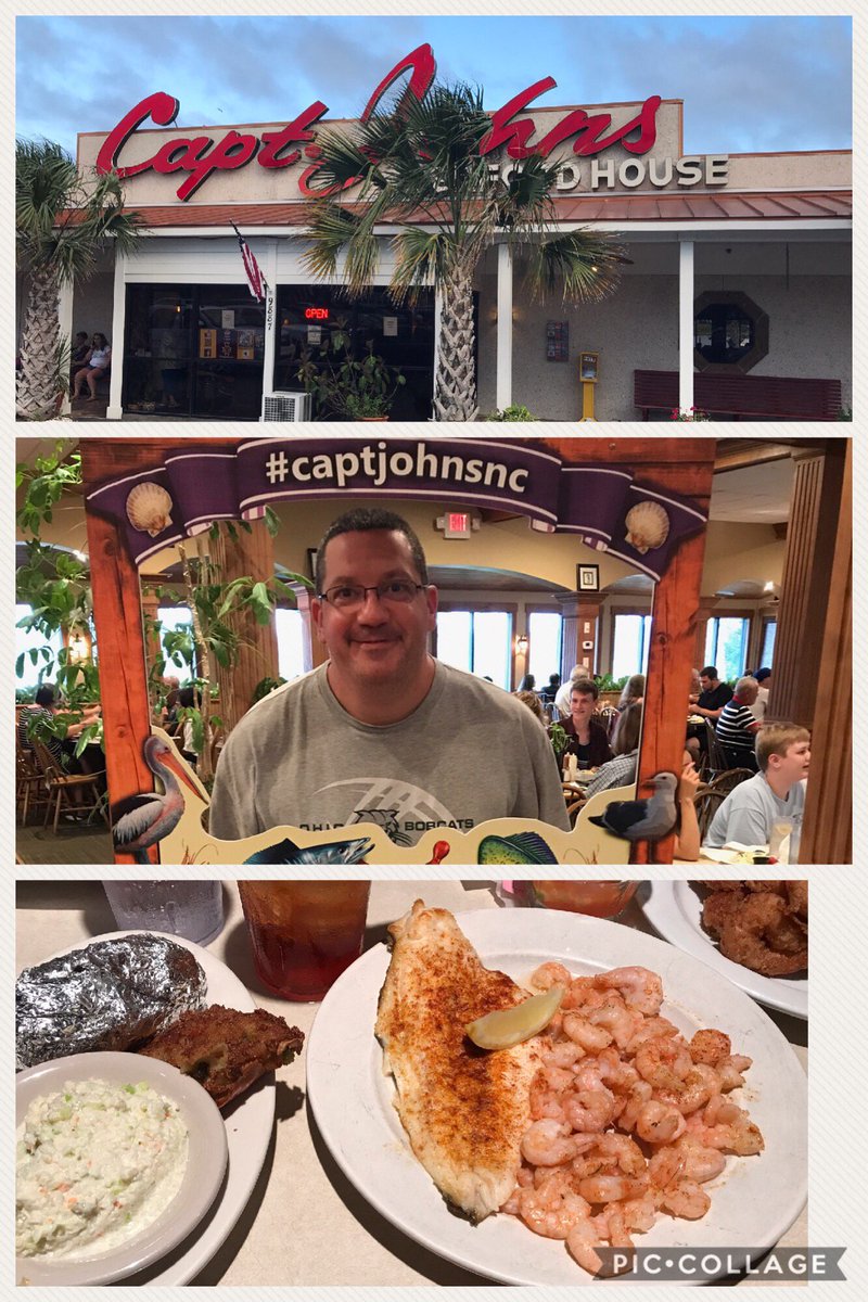 DarthRader_'s tweet photo. #captjohnsnc #MB2K17 (@ Captain John's Seafood House in Calabash, NC) https://t.co/XvDuAn0Lha https://t.co/mIsFK8vmZz