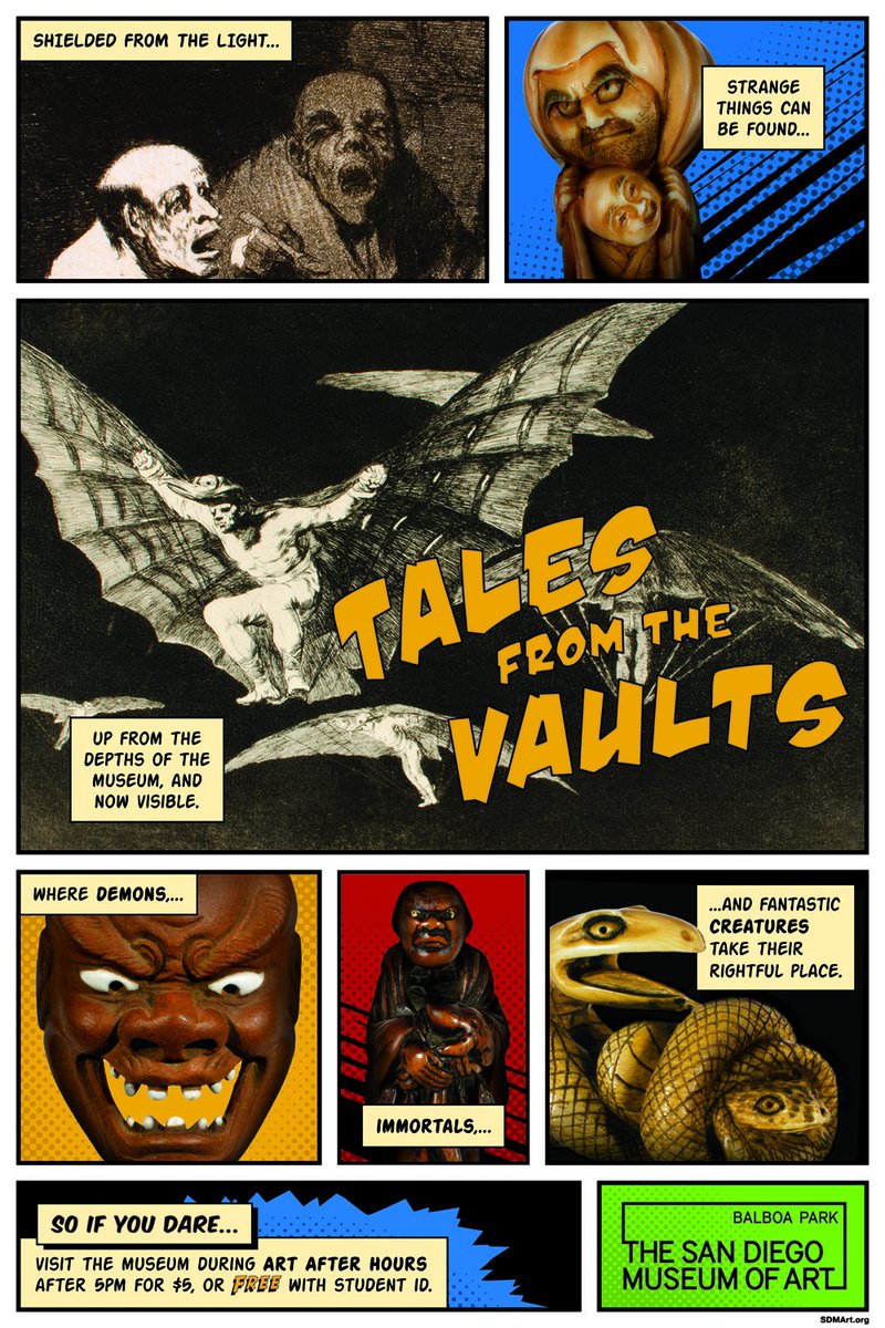 SDMA's tweet photo. #ComicCon have you in the mood to see #StrangerThings? Explore TALES FROM THE VAULTS in the interactive #VisibleVaults gallery! https://t.co/yzKDNVCev9