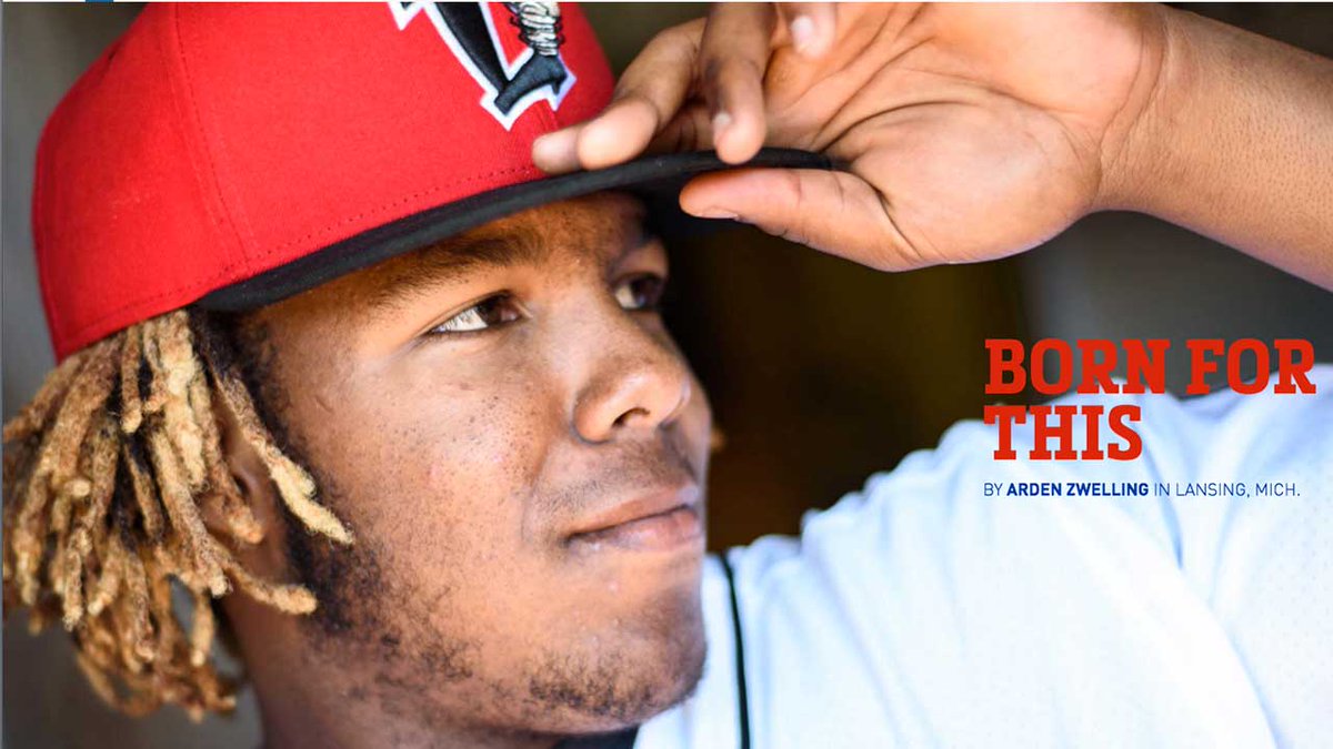 Sportsnet's tweet photo. Big Read by @DEWALTCA: Vlad Guerrero Jr. is the best #BlueJays prospect in a generation. (@ArdenZwelling) #DEWALTCA

https://t.co/fyIr1i1dlo https://t.co/DJW0QvaJSB