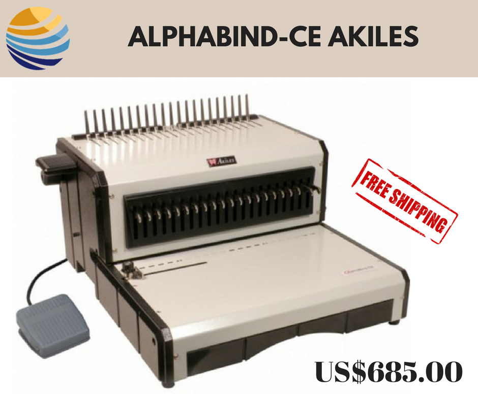 print_finish's tweet image. Buy #AlphaBind-CE #Akiles at US$685.00, for more details call us on 1800-268-6577 or visit @ printfinish.com/shop/bindery-e…