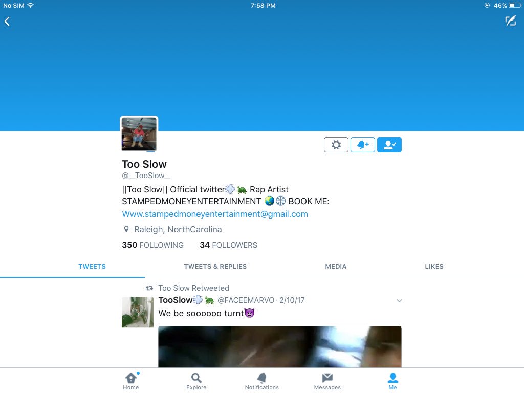 FACEEMARVO's tweet image. FOLLOW MY NEW TWITTER ACCOUNT @__tooslow__ 🐢🐢all follow back💯💯