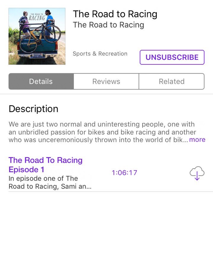 TheRoadToRacing's tweet photo. We are officially on iTunes my friends! Subscribe to keep up with our adventures and infinite wisdom 😉 https://t.co/1owkQEwcDh