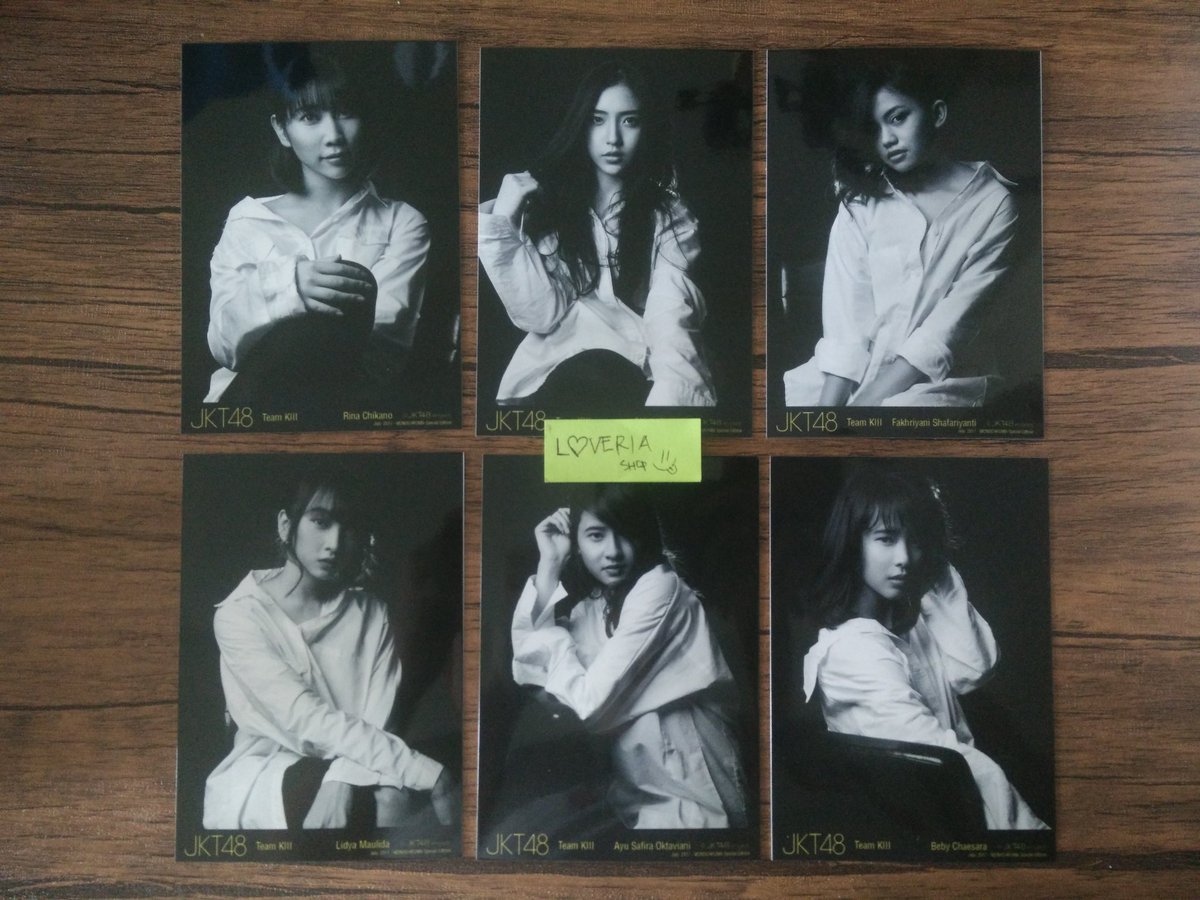 zoofiq's tweet photo. #WTS 
#Photopack Monochrome #JKT48

CP,
Line : id.nopik
WA : 0815 806 1300
IG : loveriashop

*NB : Cinhap SOLD! https://t.co/FEhjDhtWEs