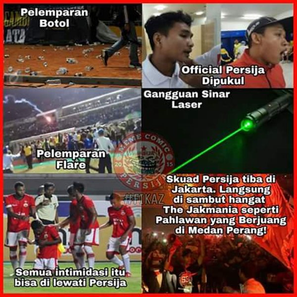 goo.gl/mhWtJj - Skuat Persija Larang Aksi Balas Dendam Pada Bobotoh