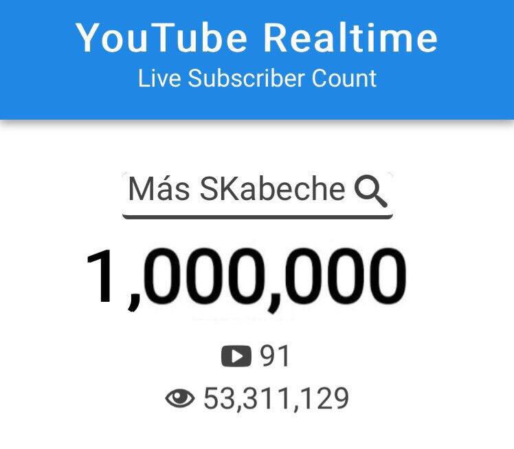 SKabecheTV's tweet photo. No me la creo 😭 #SKaMillonarios Esto es por ustedes, gracias SKabechos 👉🏻👈🏻 https://t.co/xvyPrDmJhT