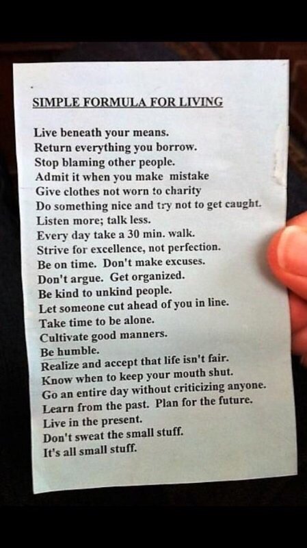 chrismudge's tweet photo. Words to live by! https://t.co/RmjgdJ1Dci