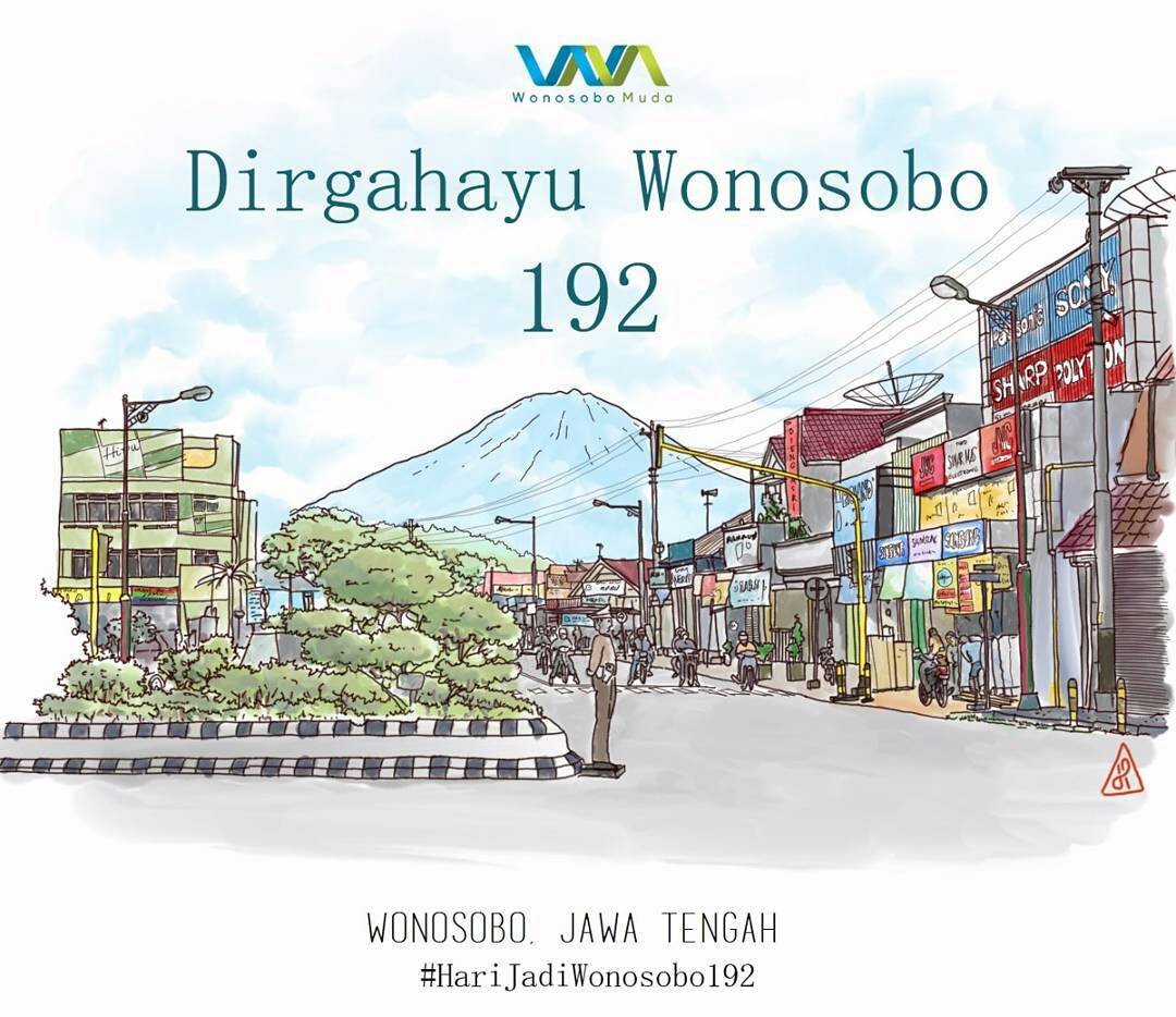 Gusmusyafa's tweet photo. DIRGAHAYU KOTAKU TERCINTA 
#HariJadiWonosobo192 https://t.co/2m2Xc3603t