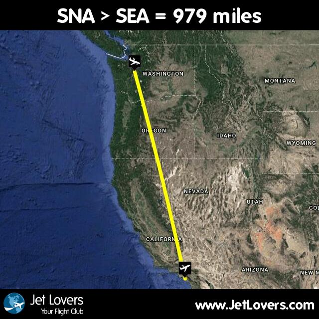 TheBusTour's tweet image. My flight #321 on #JetLovers: SNA &amp;gt; SEA - another 979 miles in the air! jetlovers.com/flight/1903254/