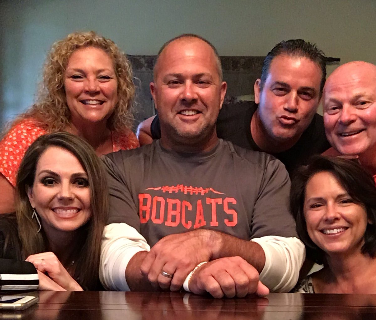 BCHSArtFactory's tweet photo. Congratulations to our favorite Coach on his masters degree!  Love ya Josh Smalley. https://t.co/4NDlI00IVz