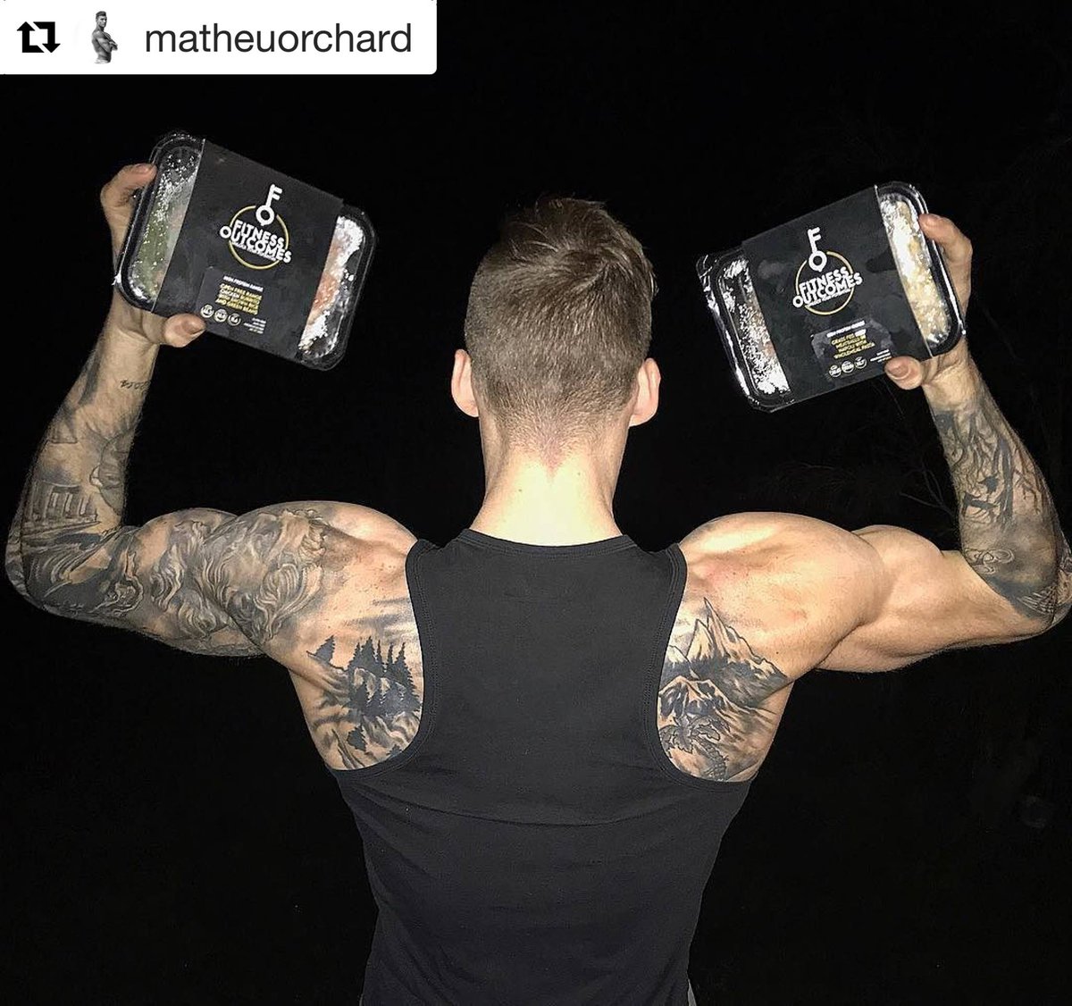 FitnessOutcomes's tweet photo. #Repost @matheuorchard💪🏼Do u struggle with your diet? not have time to meal prep? not confident in the kitchen? Let someone do it all for u! https://t.co/Qy1GFIaFKf