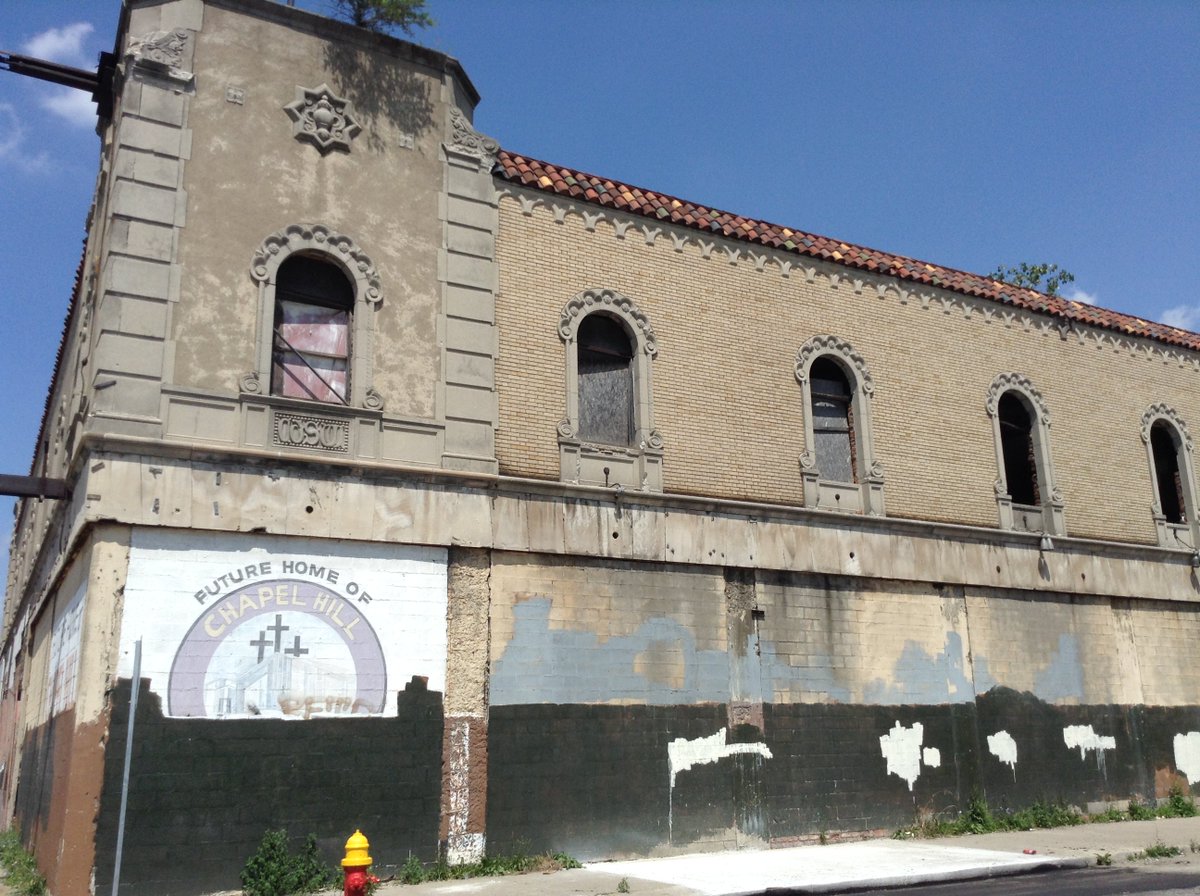 wdet's tweet photo. Music may have kept neighborhood residents from harming the Detroit's Grande Ballroom in 1967 >> https://t.co/xf18wW4Foc #DET67 #Detroit67 https://t.co/urDGQmQtyl