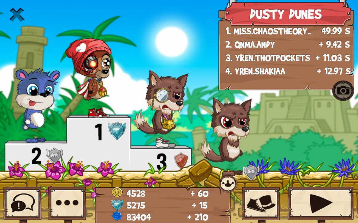 ChocoDeathKiss's tweet photo. Want to catch an L? #funrun2 #Andy #Thotpockets #Shakiaa https://t.co/K7cyBMHI0C