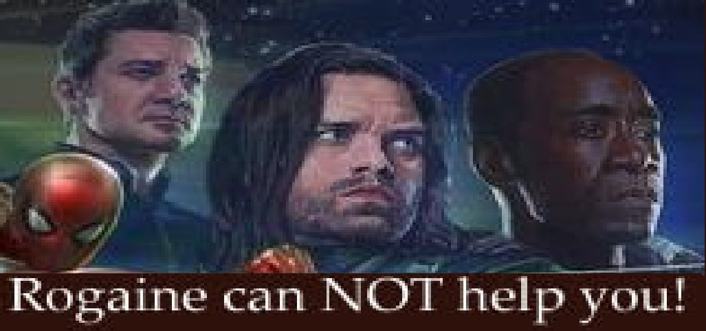 EmilyReesBitch's tweet photo. >that Infinity War splash image

They're depressed because the half billion dollar budget [across two movies] didn't give them beards. https://t.co/NxoYLwl3TX