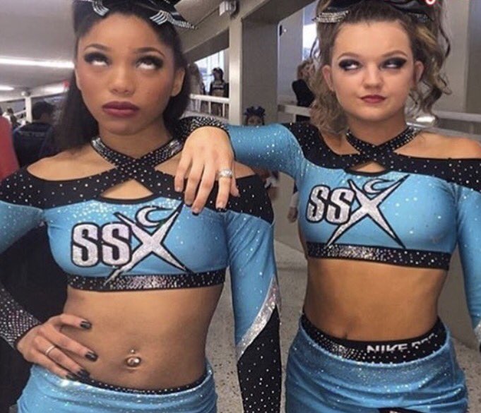 jack_klbzuba's tweet photo. When someone says cheerleading isn't a sport... ig|  @livingwithsass https://t.co/taQlPTYZMY
