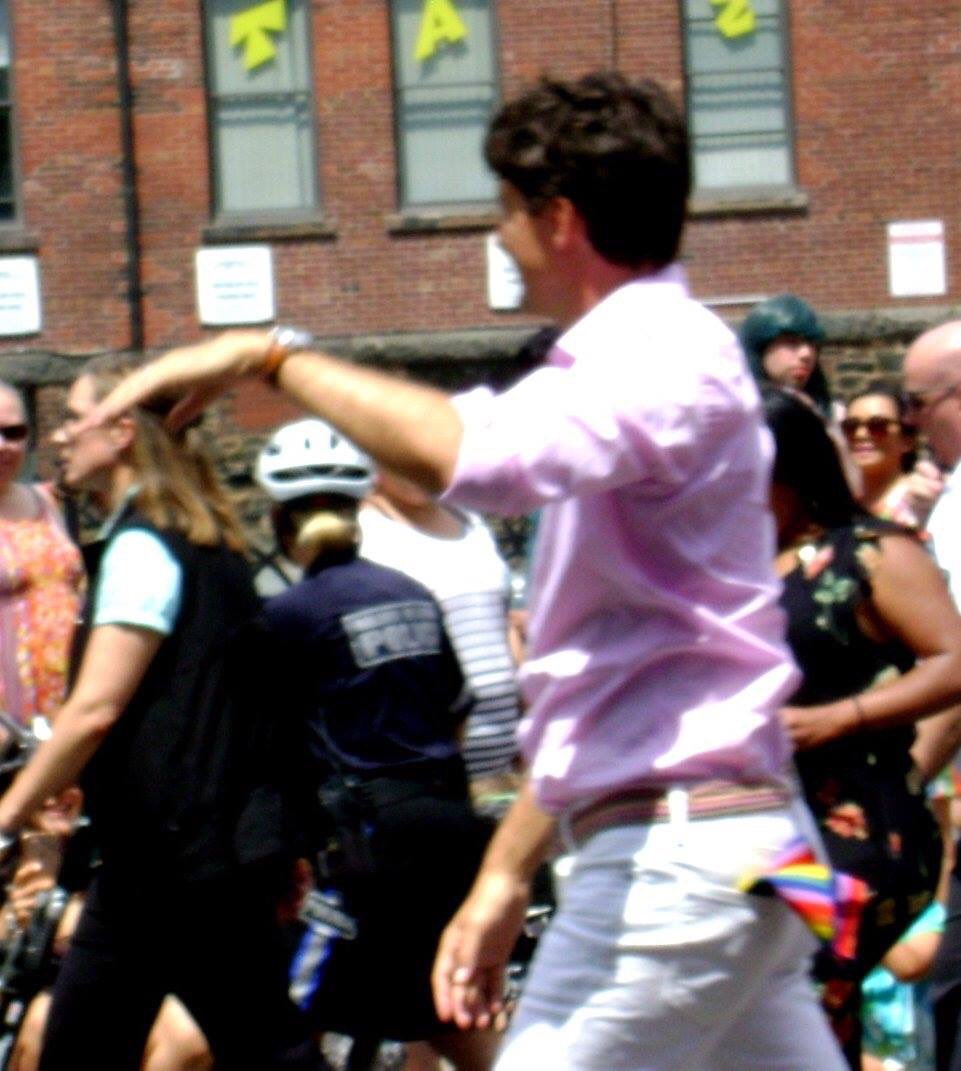 GothicGlass's tweet photo. The hand #inmybackpocket @HalifaxPride @JustinTrudeau @tazrecords #halifaxpride2017 #Pride2017 #EastCoast #ThisIsWhy #NovaScotia #loveit https://t.co/wK5e6B8hRQ